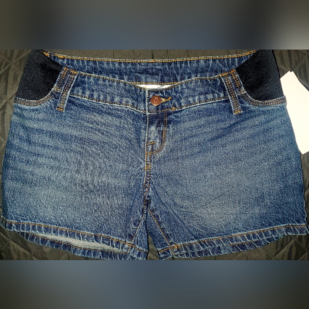 Ingred & Isabel Maternity Denim Short